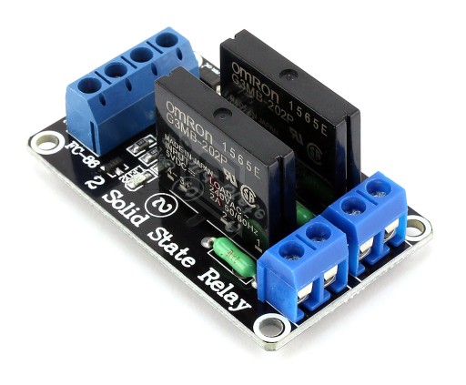 SSR PEVNÉ RELÉ ARDUINO 2 KANÁLY