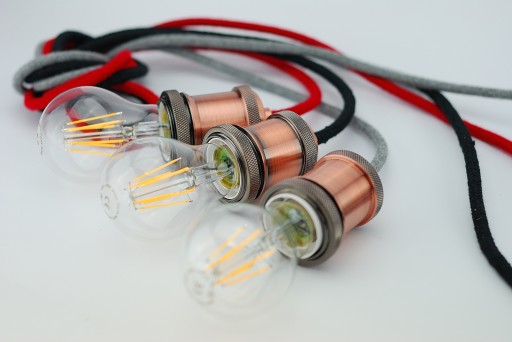 A60 LED žiarovka 7W 3000K 806lm EDISON spider LOFT