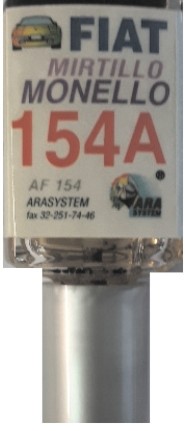 FIAT 214 DAKAR BÉŽOVÁ LAKU NA ŠKRABANINY ARA