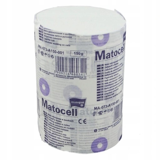 Lignín v kotúči Matocell, celulózová vlna 150g