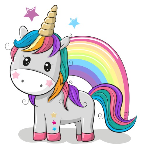 NÁLEPKA NA OKNO NÁBYTOK ZRKADLO JEDNOROŽEC PONY PONY