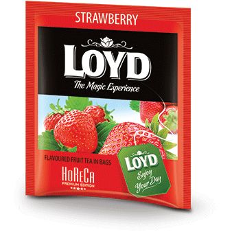 Horeca LOYD STRAWBERRY čajové vrecúška 20 ks