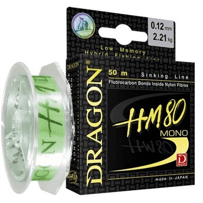 HM80 v.2 MONO vlasec 0,223mm 6,37kg 150m DRAGON