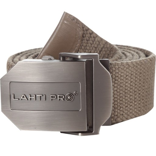 Khaki lemovaný nohavicový opasok, univerzálna veľkosť LAHTI PRO (L9020400)