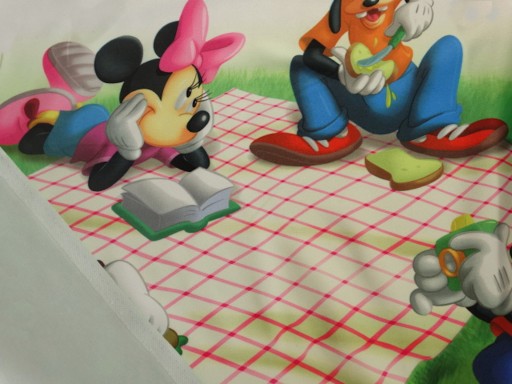 MG TK záves DISNEY MICKEY MOUSE DA10, výška 160cm