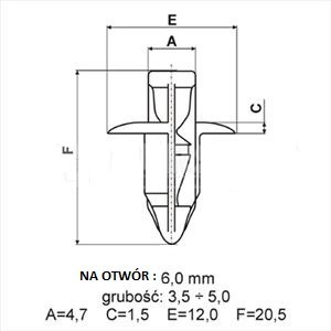 KOLÍK YAMAHA YZF 125 R 08-11 R1 04- R6 03-