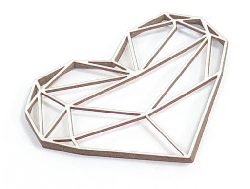 OPENWORK HEART SHAKER BOX KARTÓN 90x77mm OS32