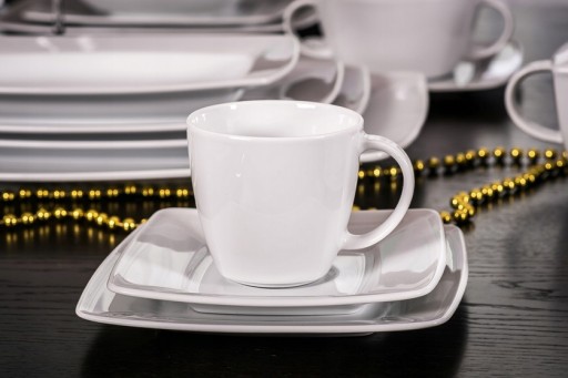 Porcelánový hrnček Lubiana Victoria biely, 300 ml