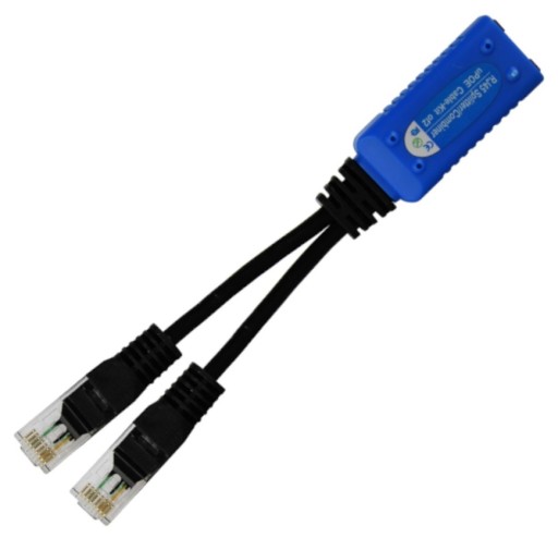 Pulsar P-POE2 rozbočovač 2xRJ45 (zástrčka) - 1xRJ45 (zásuvka)