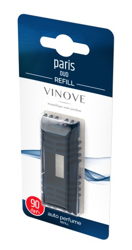 Parfumová vôňa do auta VINOVE PARIS, vymeniteľná kazeta s vôňou