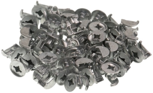 EXCENTRICKÝ KONEKTOR fi 15 EXCENTRIKY 19 mm 50 ks