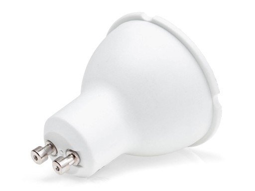 SET PEVNÝCH BIELICH HALOGÉNOVÝCH SVIETIDIEL + LED ŽIAROVKA 10W + GU10 3000K