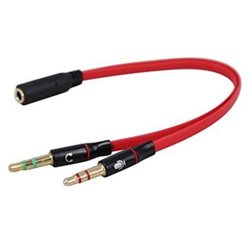 Adaptér na kábel slúchadiel Splitter Jack 3.5 KVALITA