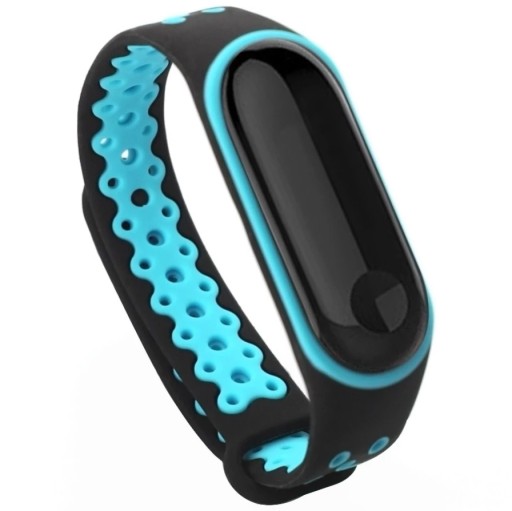 XIAOMI BAND3 náhradný náramok SOFT BLACK GREEN