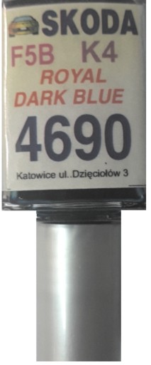 SKODA LF6X L2L2 ZELENA JUNGLE PAINT TOUCH-UP ARA
