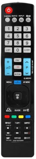 UNIVERZÁLNE DIAĽKOVÉ OVLÁDANIE PRE MODELY LG TV AKB... + ZDARMA