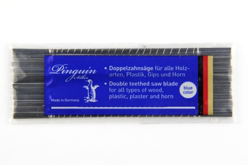 Pílové listy na vlasy 130 mm PINGUIN SILBER BLUE N3