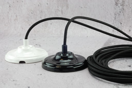 opletený kábel, farebné RETRO káble LOFT dizajn