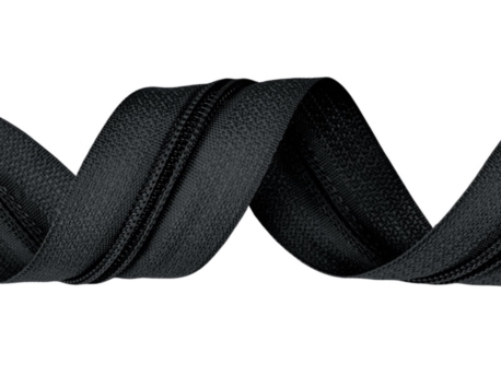 PÁSKA NA Zips Zips 3 MM ŠPIRÁLA + Zips ČIERNA