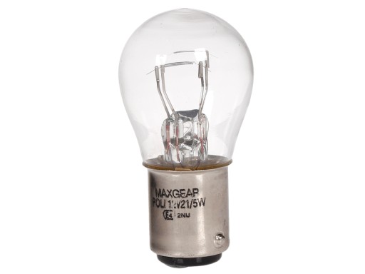 MAXGEAR P21/5W BAY15d žiarovka 12V 21/5W STOP