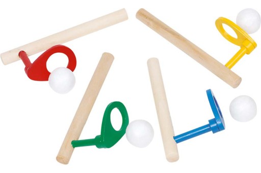 Drevená fúkačka LOGOPEDICA BLOWER 2xBALL