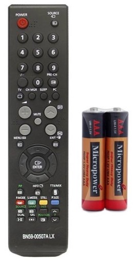 DIAĽKOVÉ OVLÁDANIE PRE TV SAMSUNG BN59-00507A + BATERIE ZDARMA