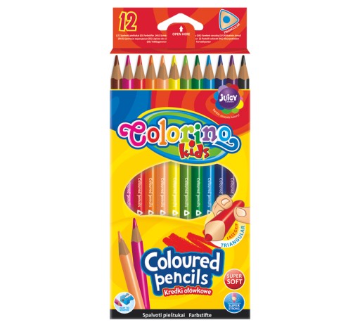 COLORINO TROJUHOLNÍKOVÉ CERÚŽKY 12 FAREB