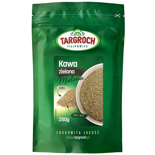 Prírodná mletá zelená káva 250g Targroch