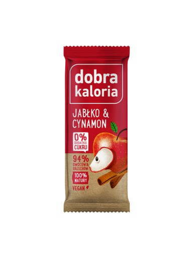 Dobra kalorická tyčinka jablko a škorica 35g