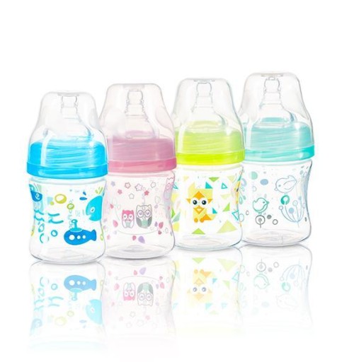 FĽAŠA 120 ML BABYONO ŠIROKÉ DETSKÉ FĽAŠE