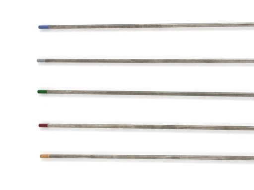TIG WP volfrámové elektródy, zelené, 2,4 mm, každá