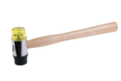 GUMOVÉ KLADIVO Silikónový plechový robotník 35mm Montáž