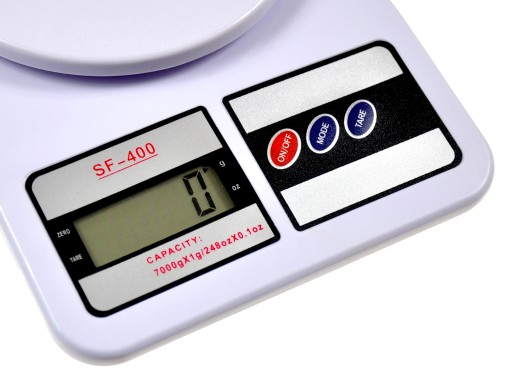 Kuchynská LCD elektronická gramová váha 1g - 10kg Presná