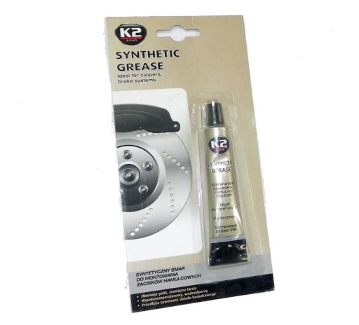 SYNTETICKÉ VLASTNOSTI Syntetické mazivo pre brzdové systémy, 18 ml