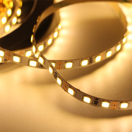 VÝKONNÝ 16W LED pásik PREMIUM 2835 600 IP20 TEPLÁ 1m