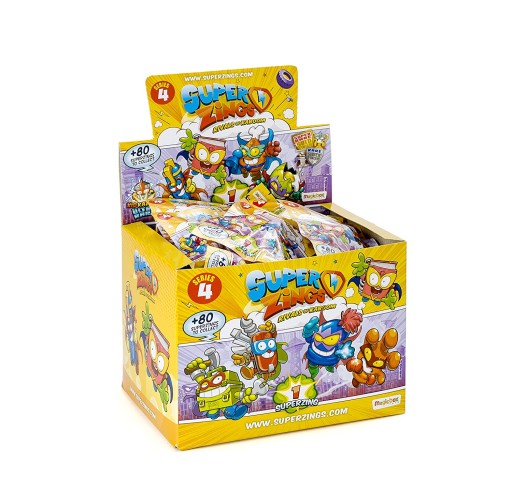 Super Zings Series 4 vrecková figúrka prekvapenie