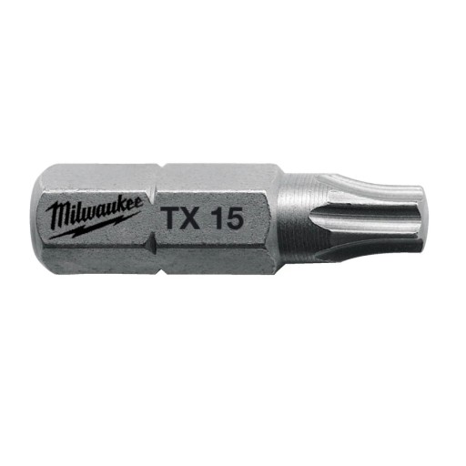 Bit hrot hrot Milwaukee TX15 Torx15 25mm 1 ks