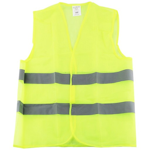 VÝSTRAHA REFLEXNÁ CESTNÁ VESTA, ŽLTÁ