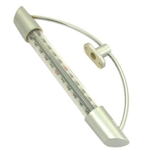 OKENNÝ TEPLOMER, STRIEBORNÝ 230MM