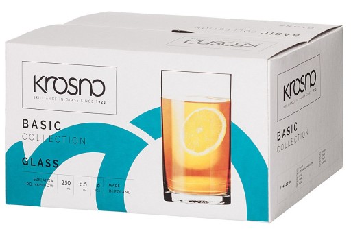 TIK poháre na čaj, 6 ks, 250 ml | LOOM