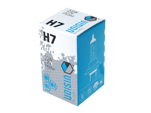 VISION AUTOŽIAROVKA H7 12V 55W PX26D ŠTANDARDNÁ HALOGÉNOVÁ DO AUTA