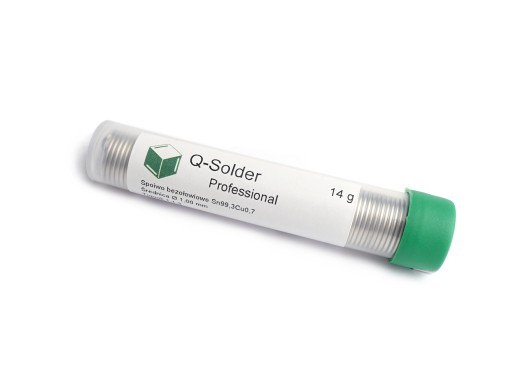 C03F Bezolovnatý cín Q-spájka s tavidlom 14g 1mm