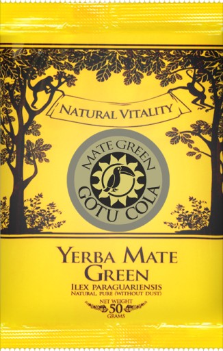 Yerba Mate Green Gotu Cola 50g Aronia Hibiskus