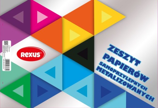 SAMOLEPIACI METALIZOVANÝ VÝREZ A4 PLAST
