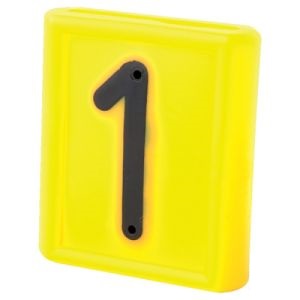 Číslo štítku „1“ pre obojky pre dobytok