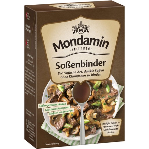 Mondamin zahusťovadlo na tmavé omáčky 250g Z Nemecka