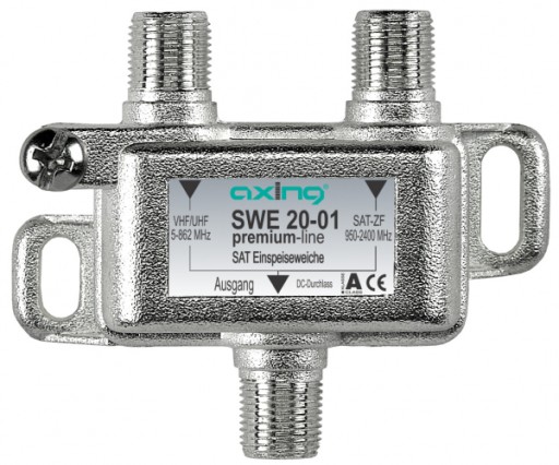 TV/SAT zlučovač AXING SWE 20-01