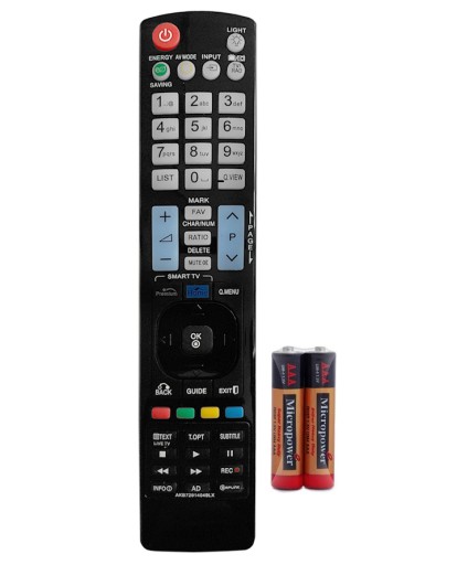 UNIVERZÁLNE DIAĽKOVÉ OVLÁDANIE PRE SMART/HD/UHD/4K TV LG