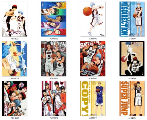 Anime Manga Kuroko no Basket Plagát VEĽKÝ VÝBER
