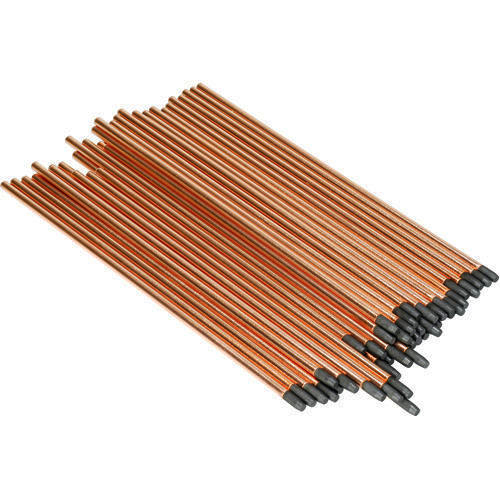 Uhlíková elektróda pomedená 10,0 x305 4 ks